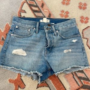 Madewell denim shorts